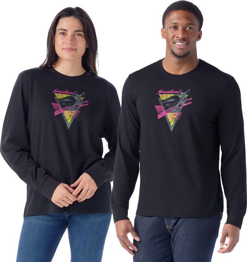 90s Shred Graphic LS Tee - Unisex - Black 2