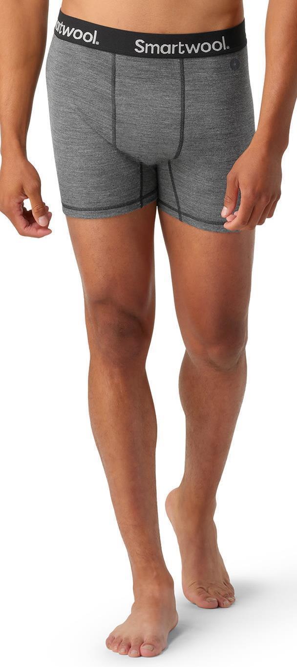 Active Boxer Brief - Mens - Medium Gray Heather 2