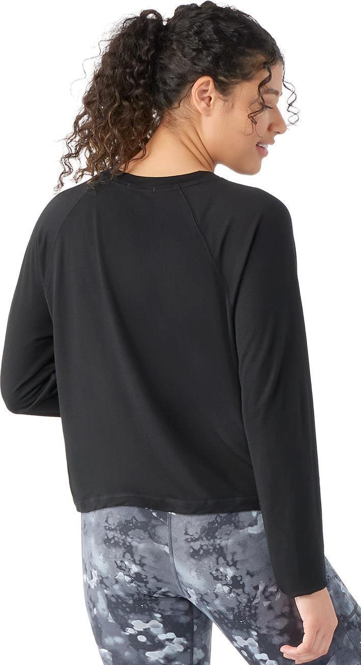 Active Crop LS - Womens - black 1