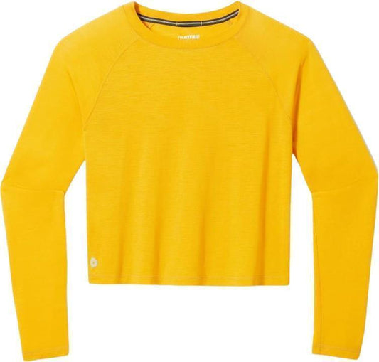 Active Crop LS - Womens - honey gold 1