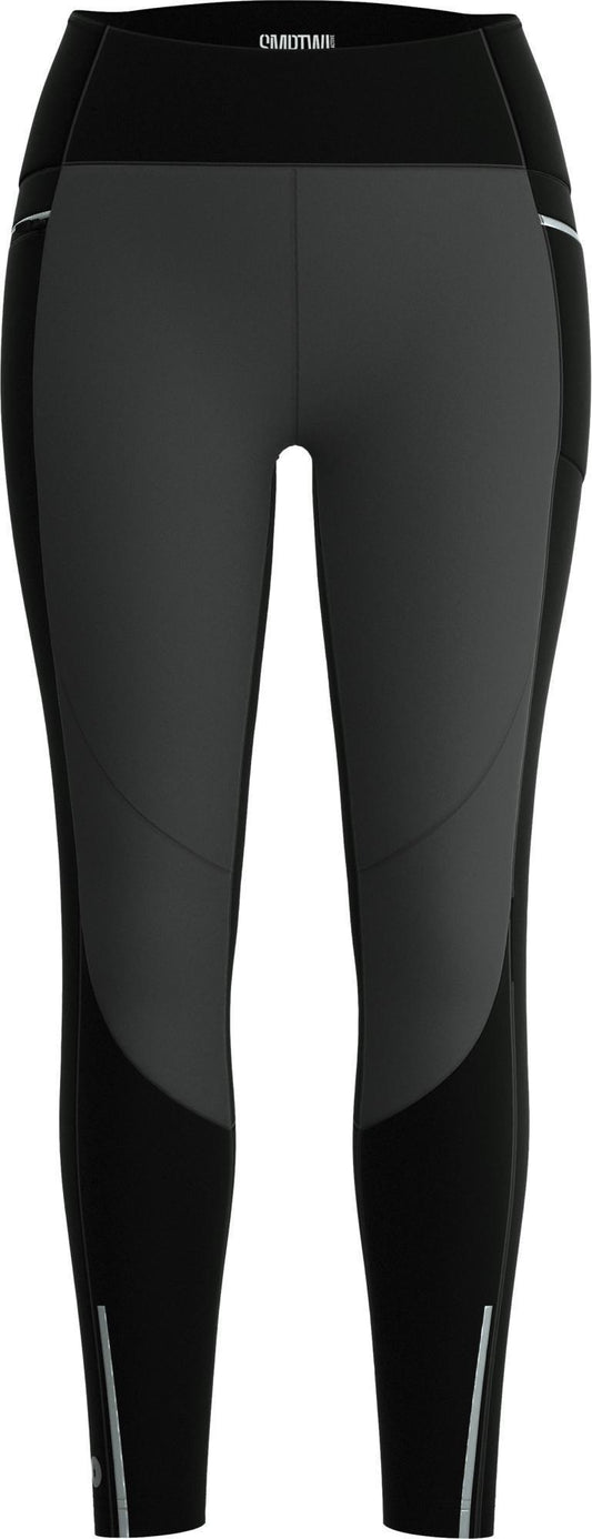 Active Fleece Wind Tights​ - Womens - Black 1