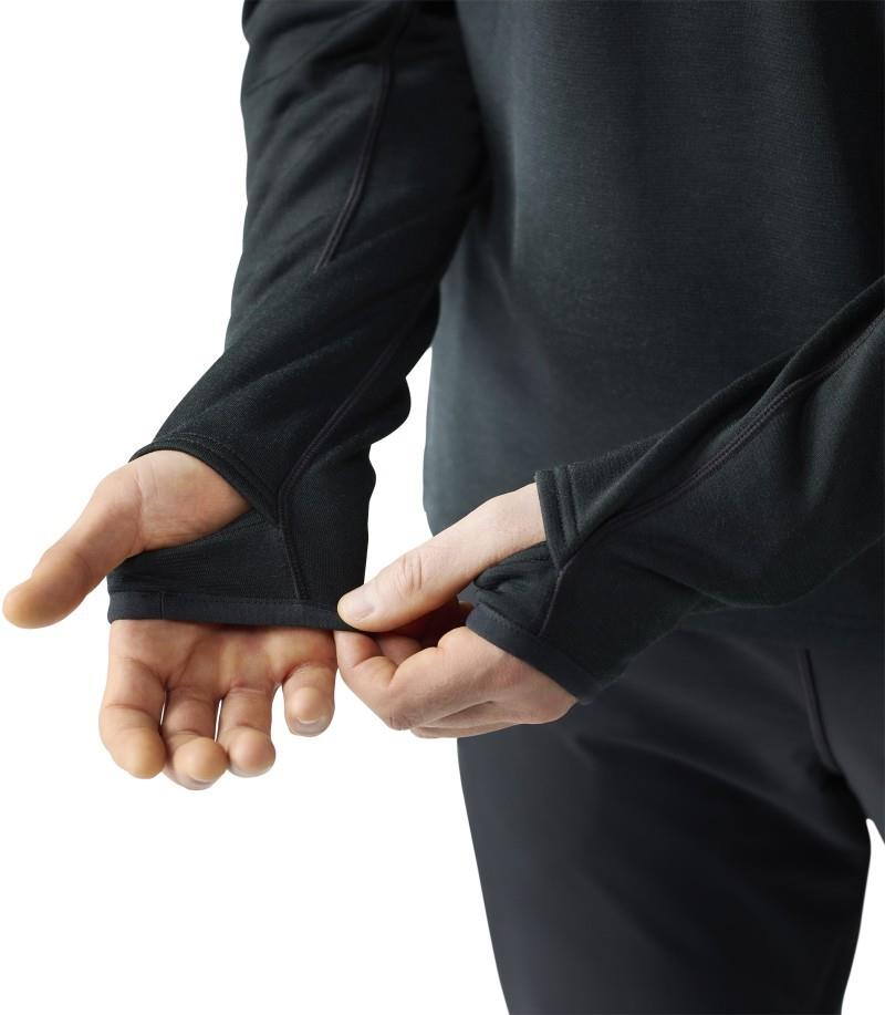 Active Fleece 1/2 Zip - Mens - black 1