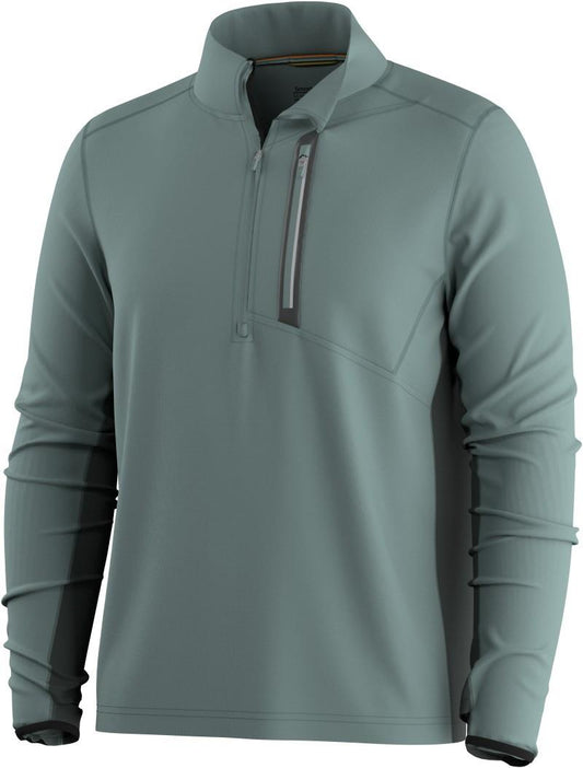 Active Fleece 1/2 Zip - Mens - dusty teal 1