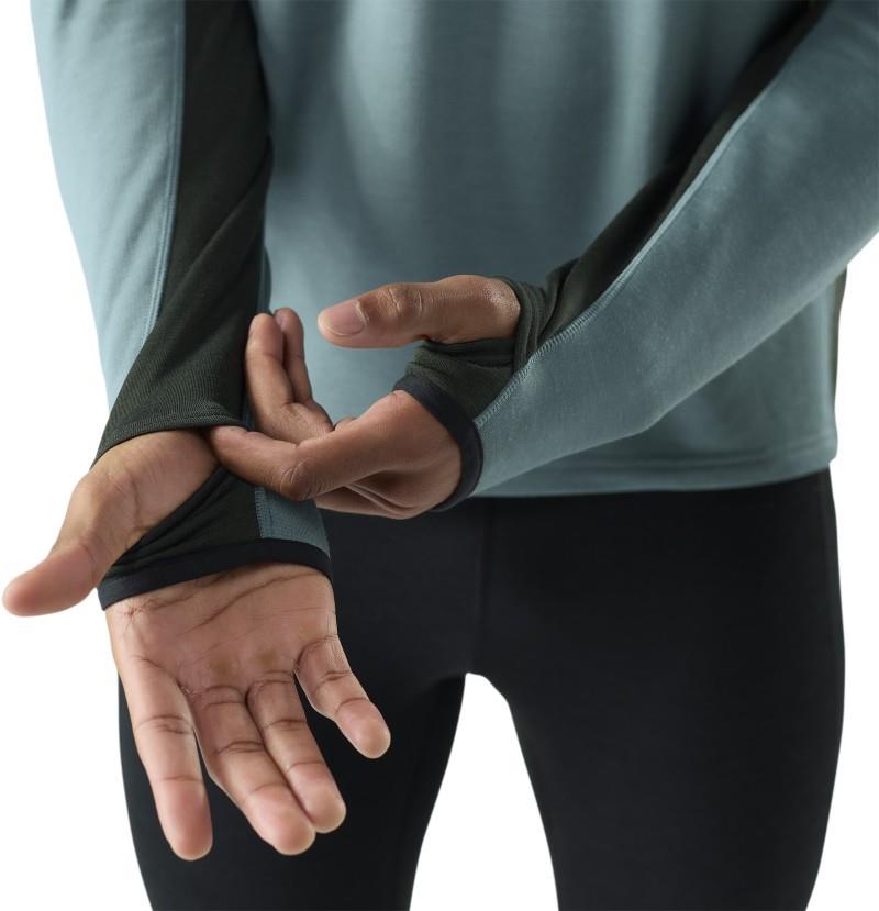 Active Fleece 1/2 Zip - Mens - dusty teal 1