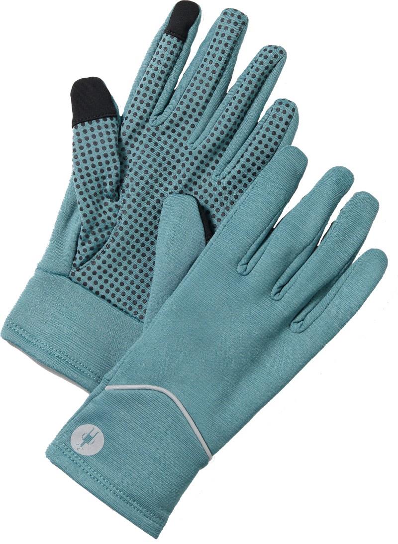 Active Fleece Gloves - dusty teal 1
