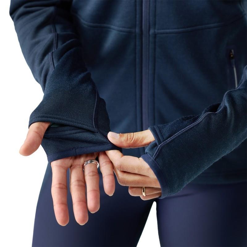 Active Fleece Jacket - Womens - deep navy 1