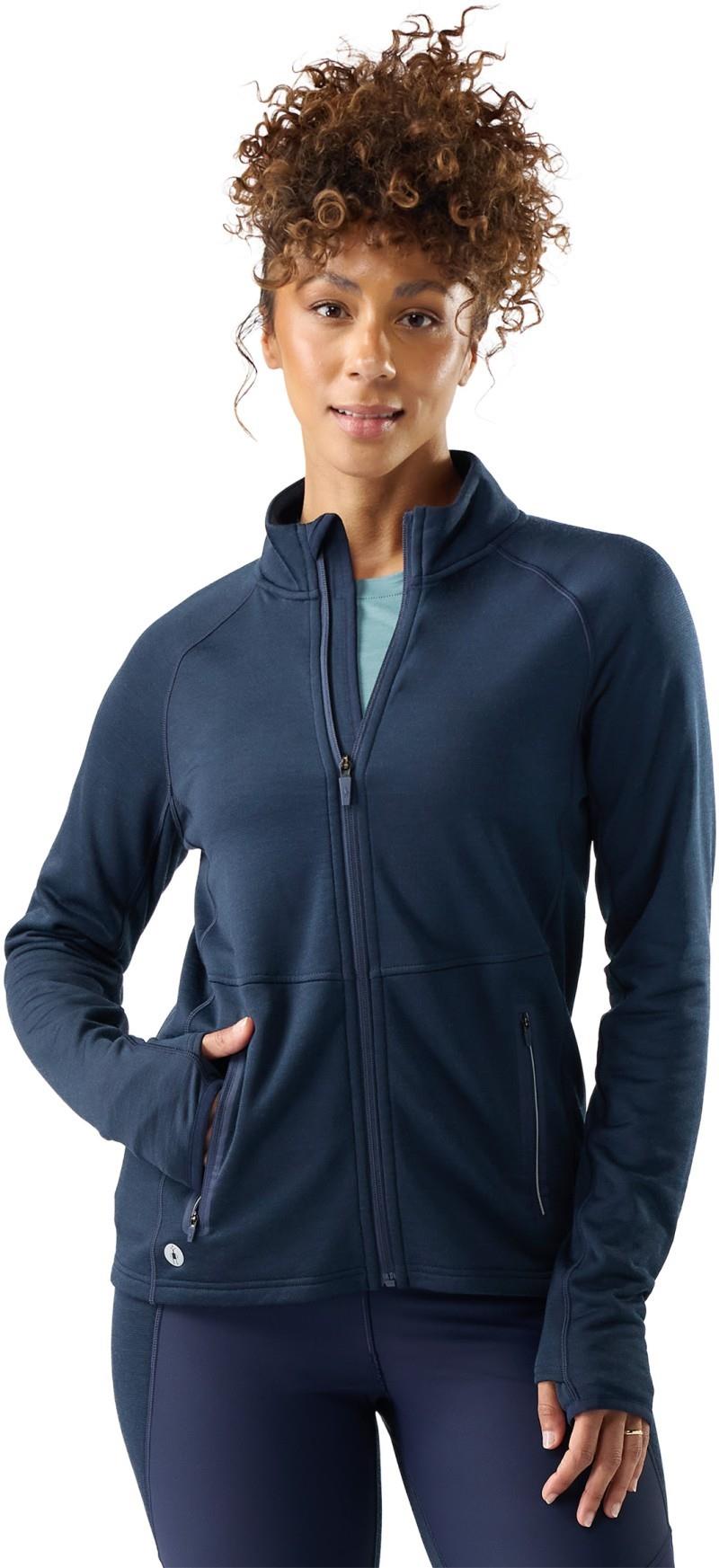 Active Fleece Jacket - Womens - deep navy 1