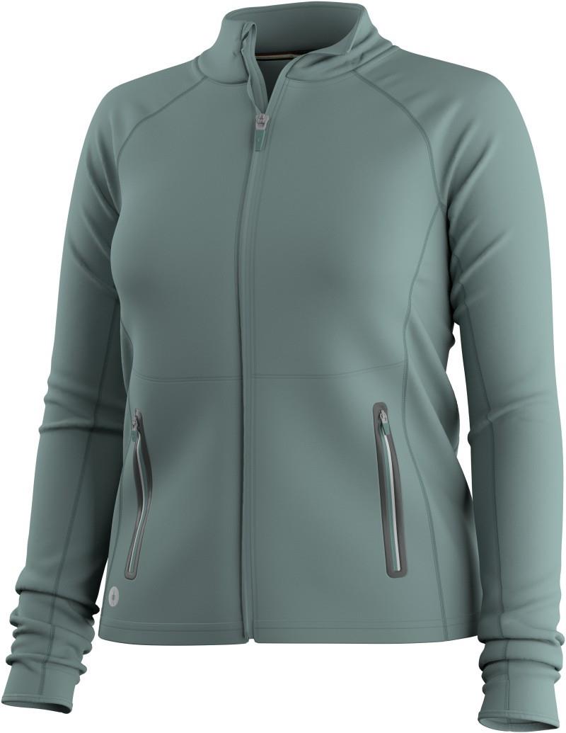 Active Fleece Jacket - Womens - dusty teal 1