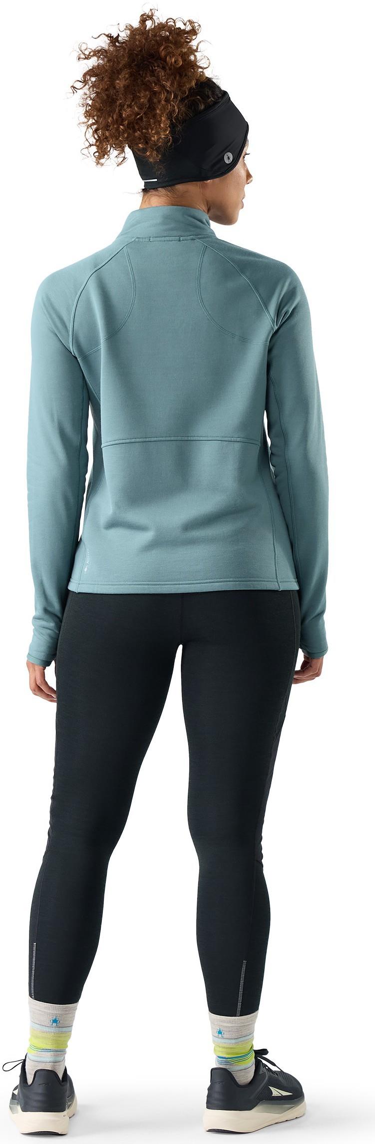 Active Fleece Jacket - Womens - dusty teal 1