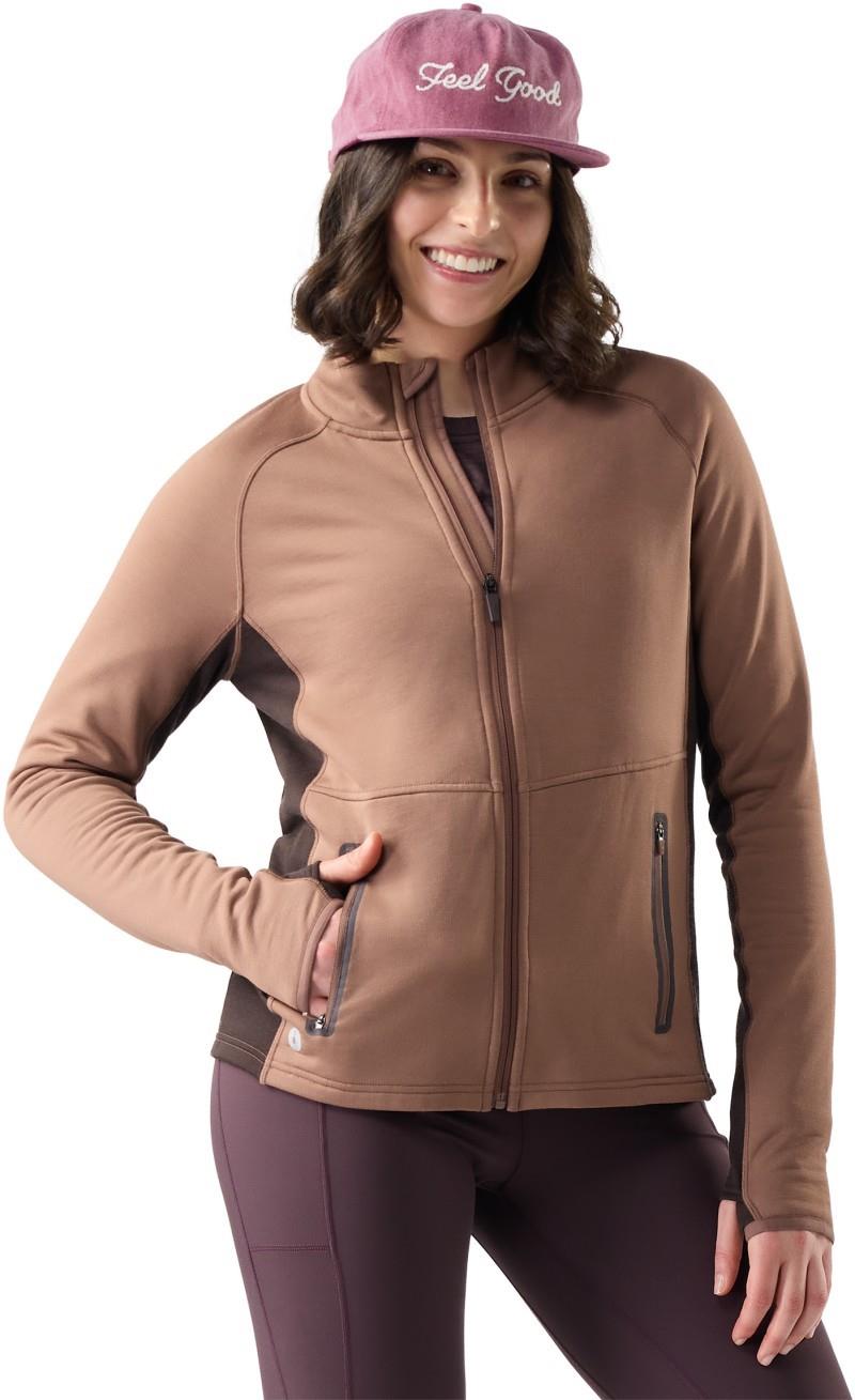 Active Fleece Jacket - Womens - mocha 1