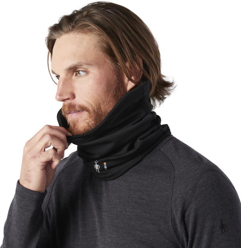 Active Fleece Neck Gaiter - Black 2