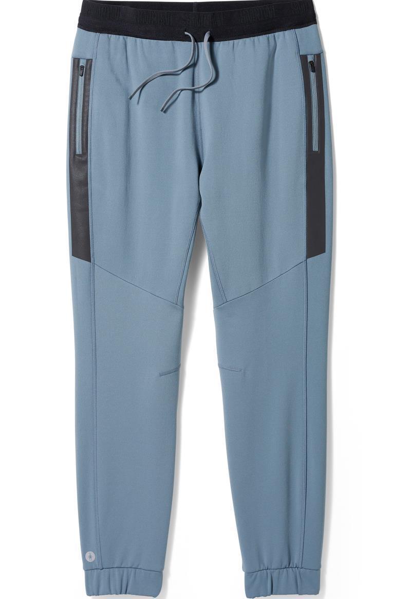 Active Fleece Tech Pants - Mens - Pewter Blue 1