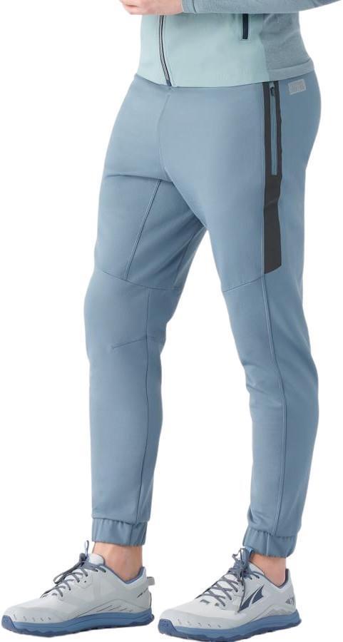 Active Fleece Tech Pants - Mens - Pewter Blue 2