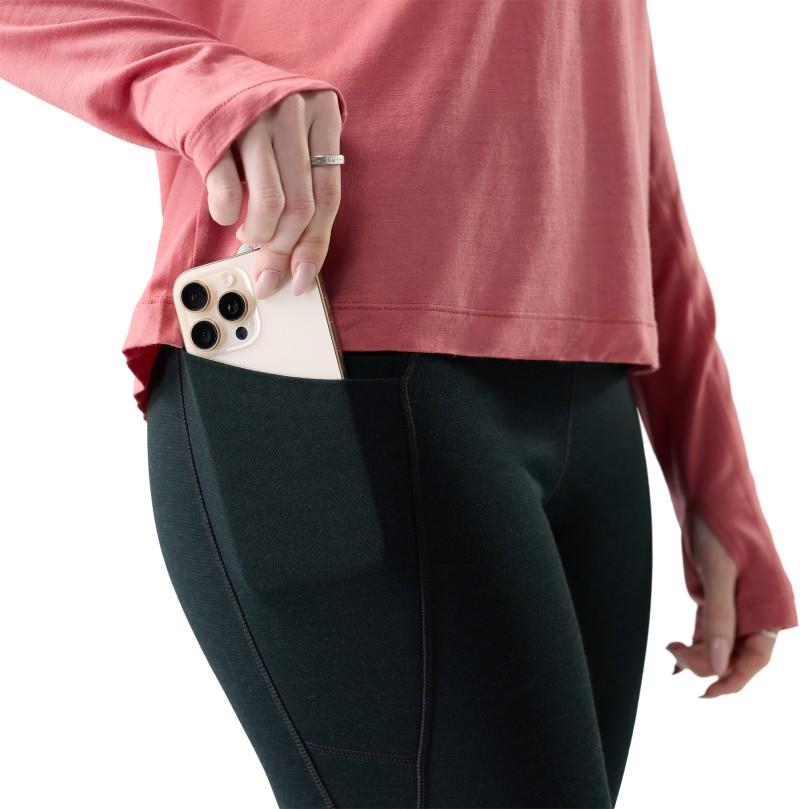 Active Fleece Tights - Womens - black 1