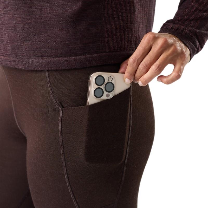 Active Fleece Tights - Womens - mink 1