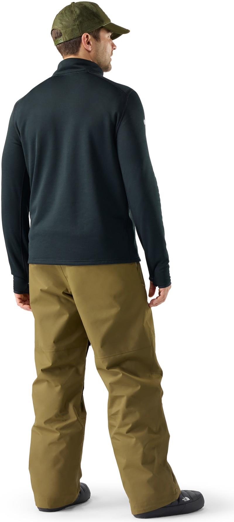 Active Fleece Wind 1/2 Zip - Mens - black 1