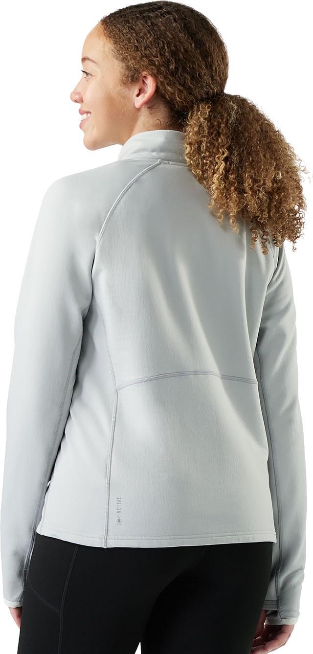 Active Fleece Wind 1/2 Zip - Womens - storm gray 1