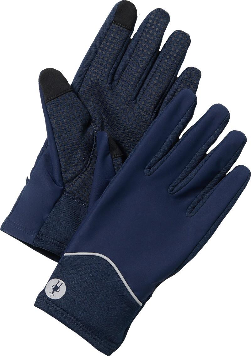 Active Fleece Wind Gloves - deep navy 1
