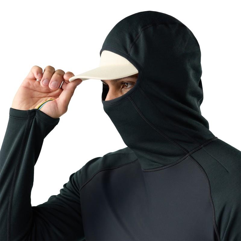 Active Fleece Wind Hoodie - Mens - black 1