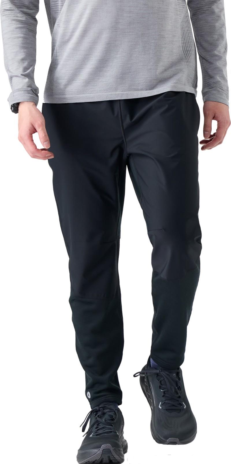 Active Fleece Wind Pants - Mens - black 1