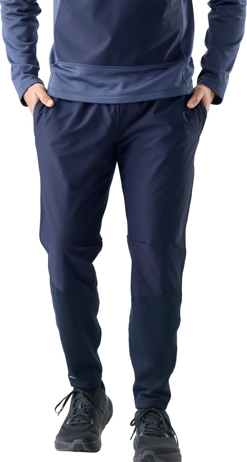 Active Fleece Wind Pants - Mens - deep navy 1