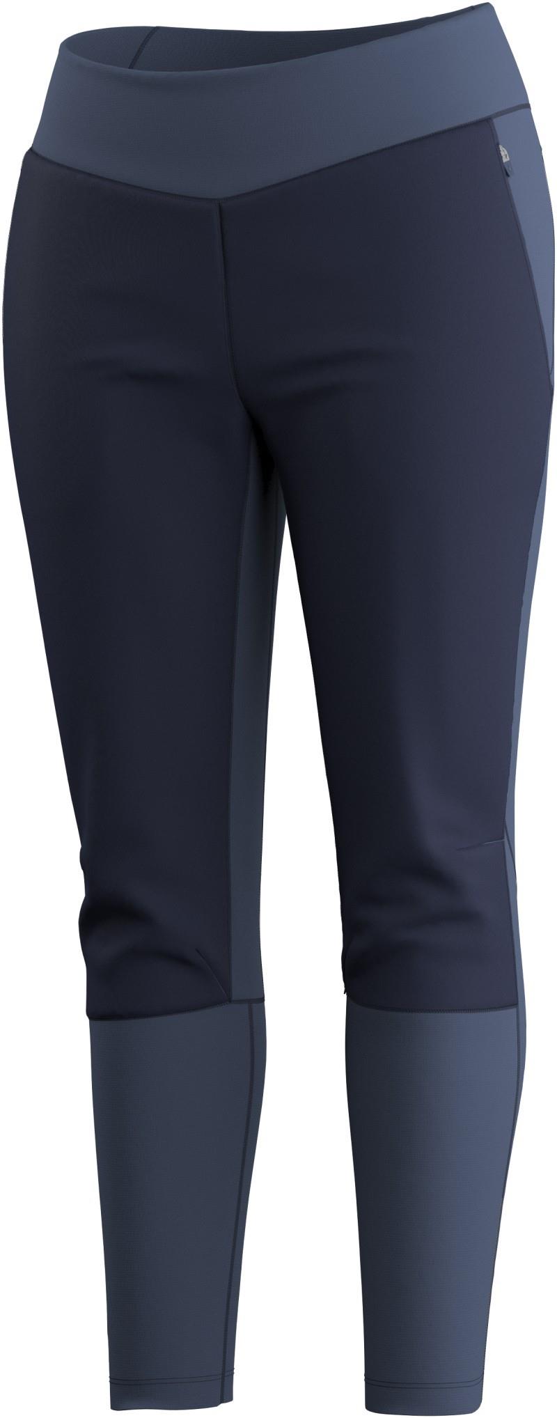 Active Fleece Wind Pants - Womens - nightfall blue / deep navy 1