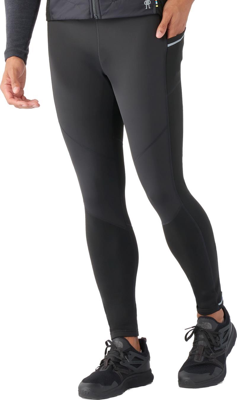 Active Fleece Wind Tights - Mens - Black 2