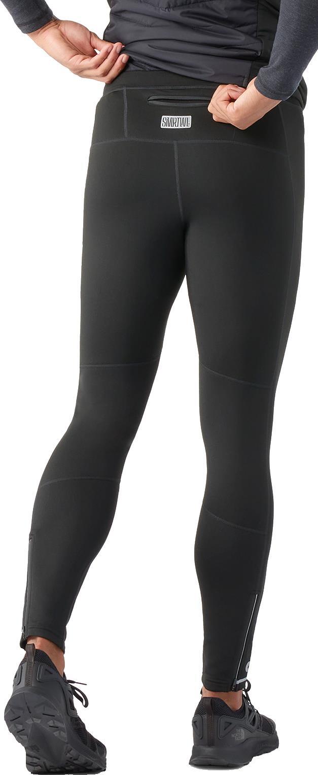 Active Fleece Wind Tights - Mens - Black 3