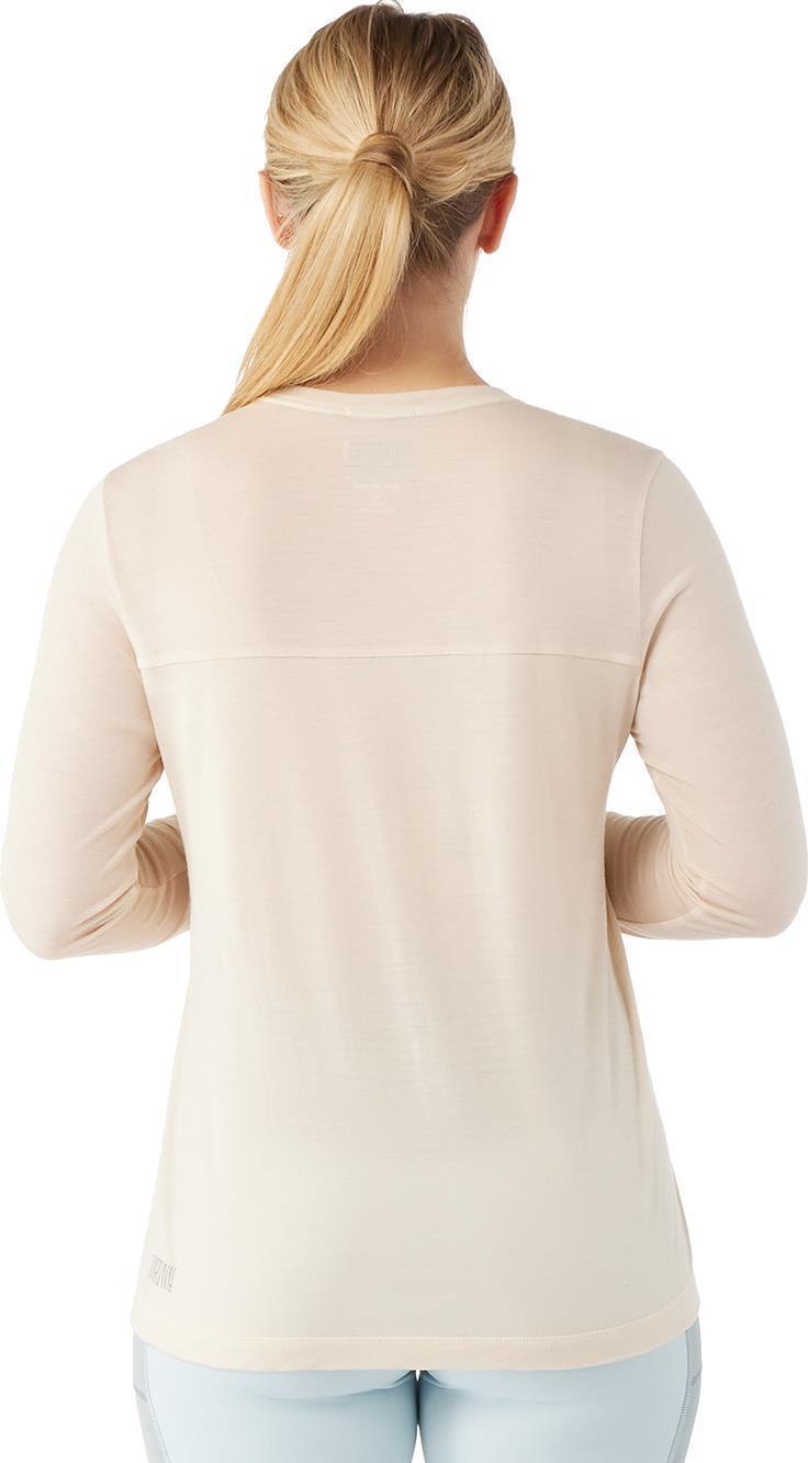 Active LS Crew - Womens - Almond Heather 3