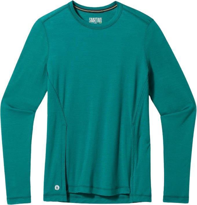 Active LS Crew - Womens - Emerald Green 1