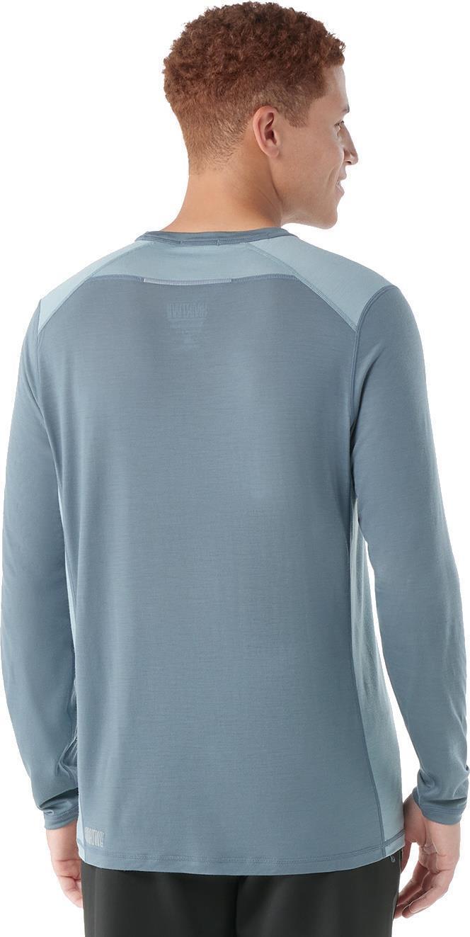 Active LS Tee - Mens - Pewter Blue 3