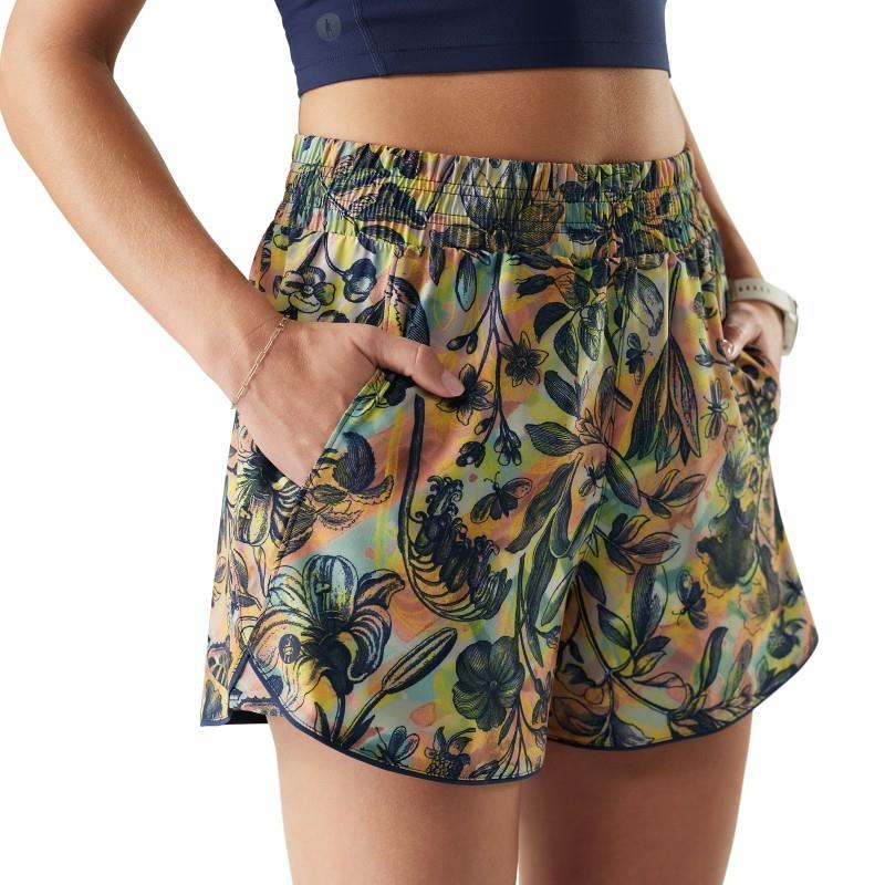 Active Lined Shorts, 3" Inseam - Womens - multi floral party 1