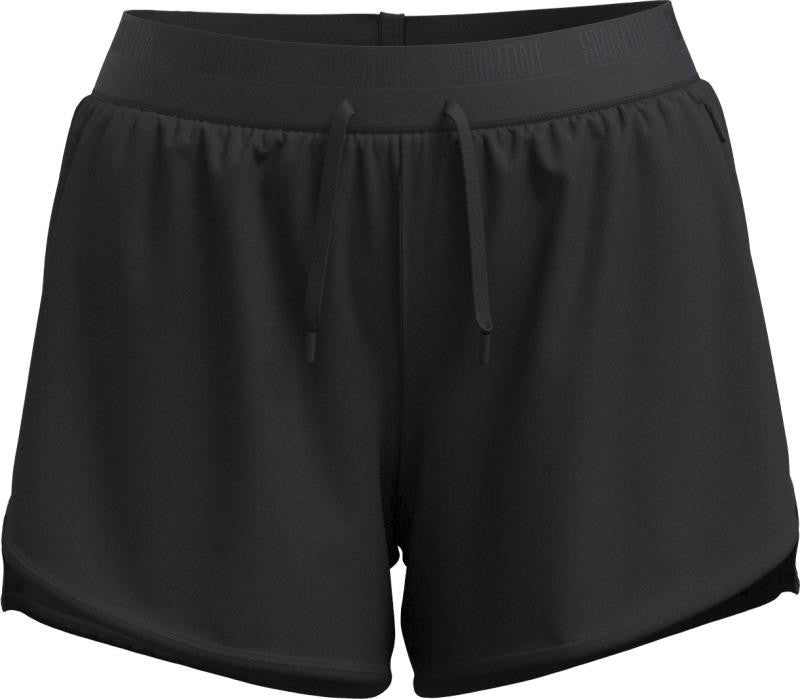 Active Lined Shorts, 4" Inseam - Womens - black 1