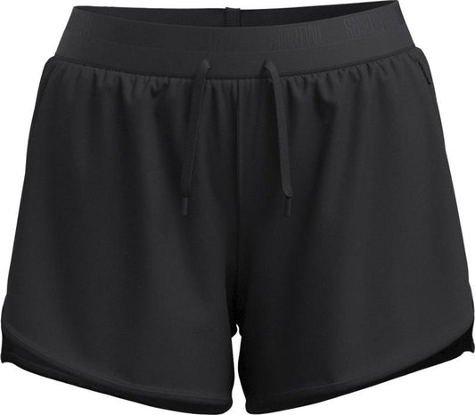 Active Lined Shorts, 4" Inseam - Womens - black 1