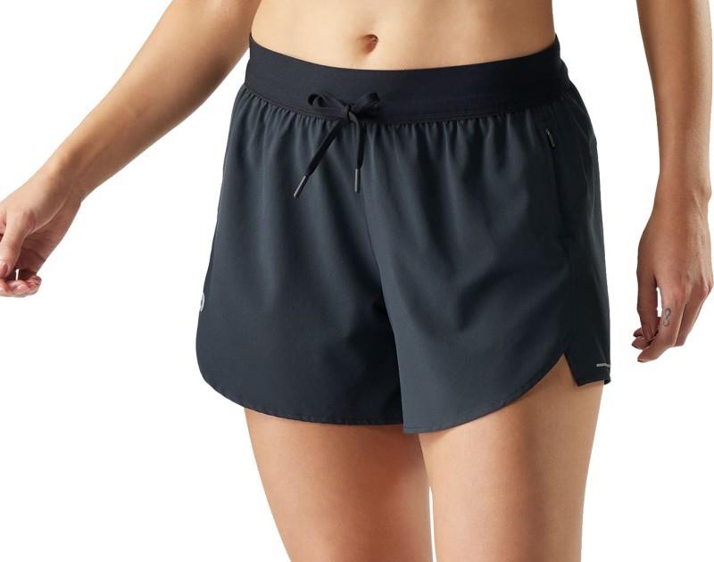 Active Lined Shorts, 4" Inseam - Womens - black 1
