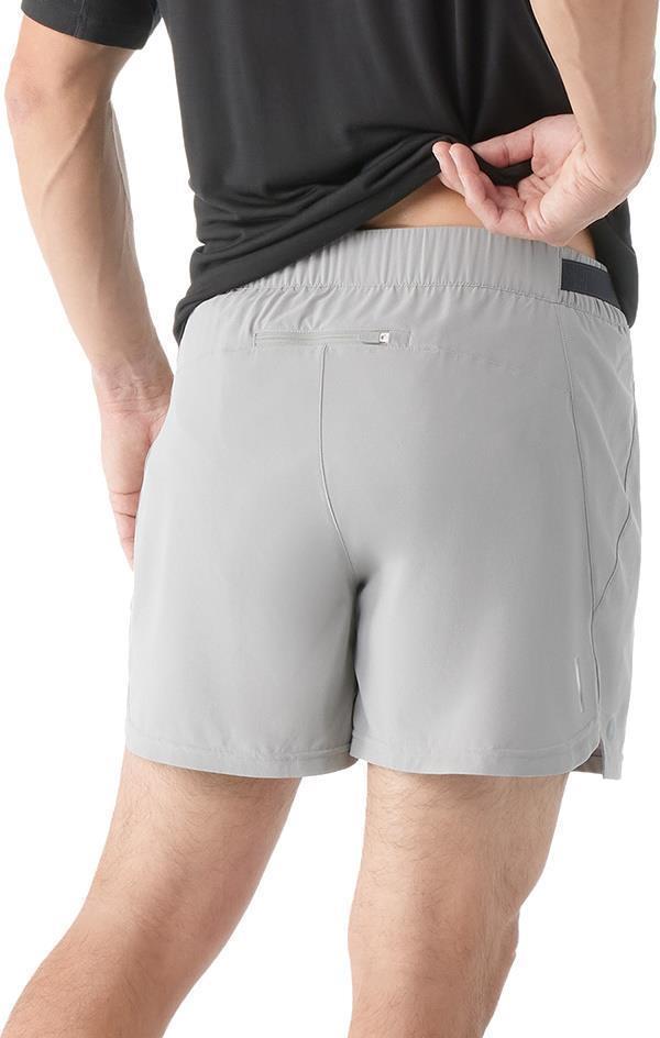 Active Lined Shorts, 5" Inseam - Mens - Light Gray 2