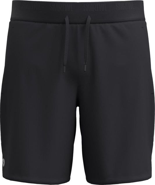 Active Lined Shorts, 7" Inseam - Mens - Black 1