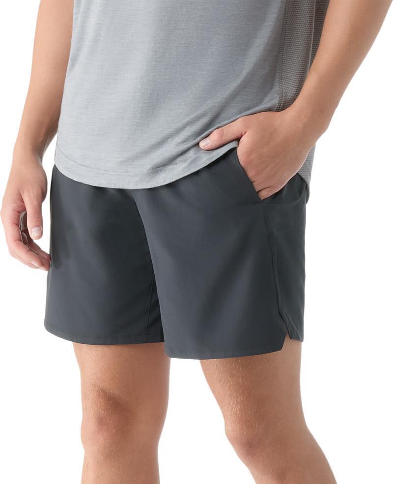 Active Lined Shorts, 7" Inseam - Mens - Black 1