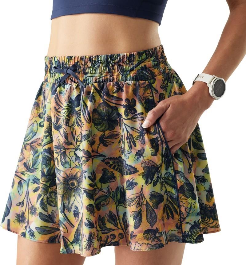 Active Lined Skirt - multi floral party 1