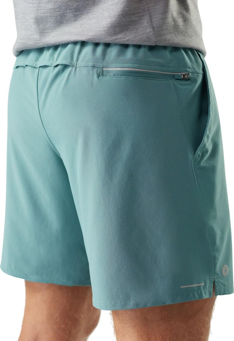 Active Linerless Shorts, 7" Inseam - Mens - dusty teal 1