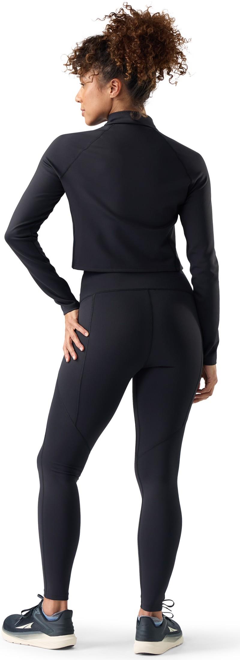 Active Merino Movement Mock Neck - Womens - black 1