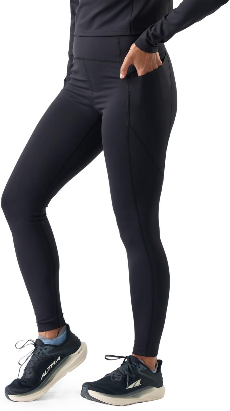 Active Merino Movement Tights - Womens - black 1