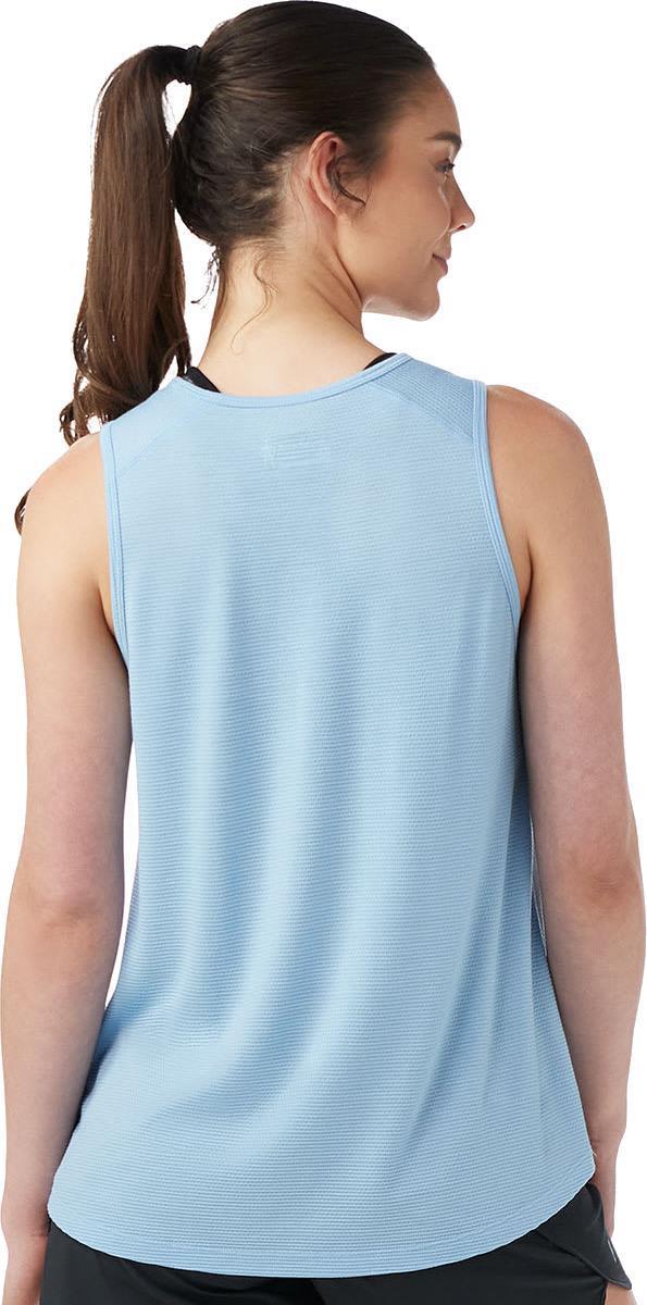 Active Mesh High Neck Tank - Womens - serene blue 1