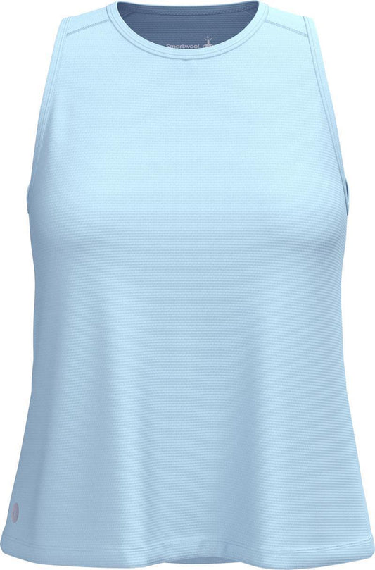 Active Mesh High Neck Tank - Womens - serene blue 1