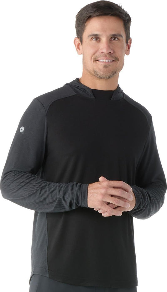 Active Mesh Hoodie - Mens - black 1