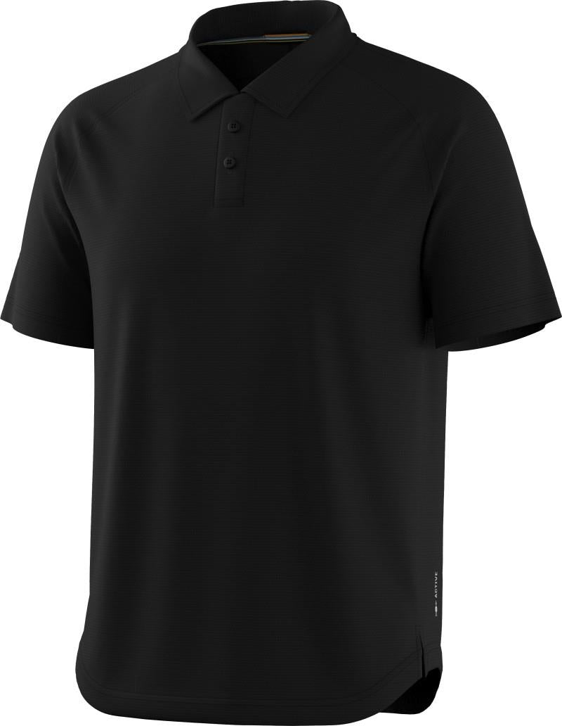 Active Mesh Polo - Mens - black 1