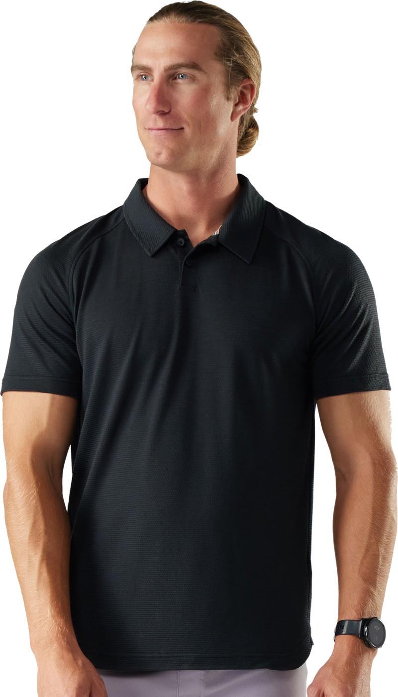 Active Mesh Polo - Mens - black 1