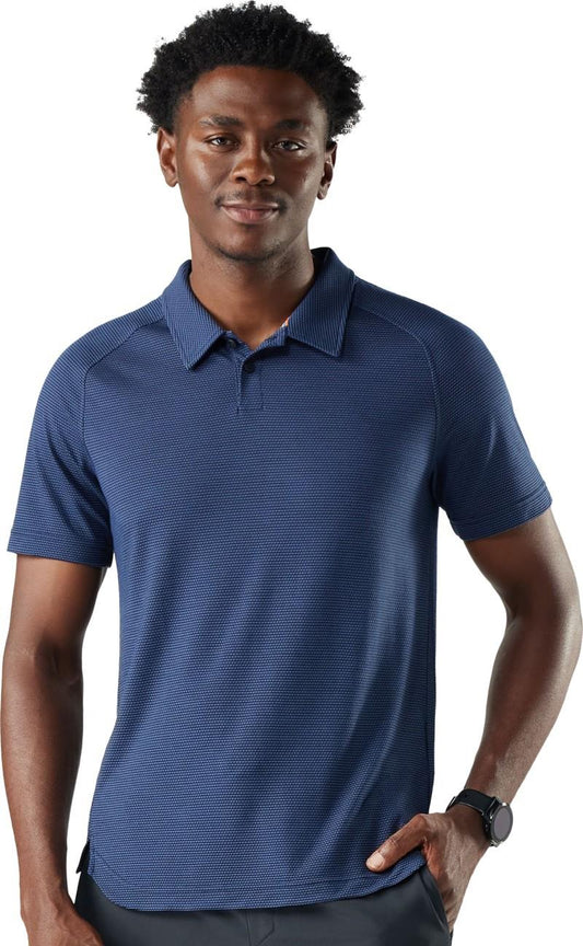 Active Mesh Polo - Mens - nightfall blue / deep navy 1