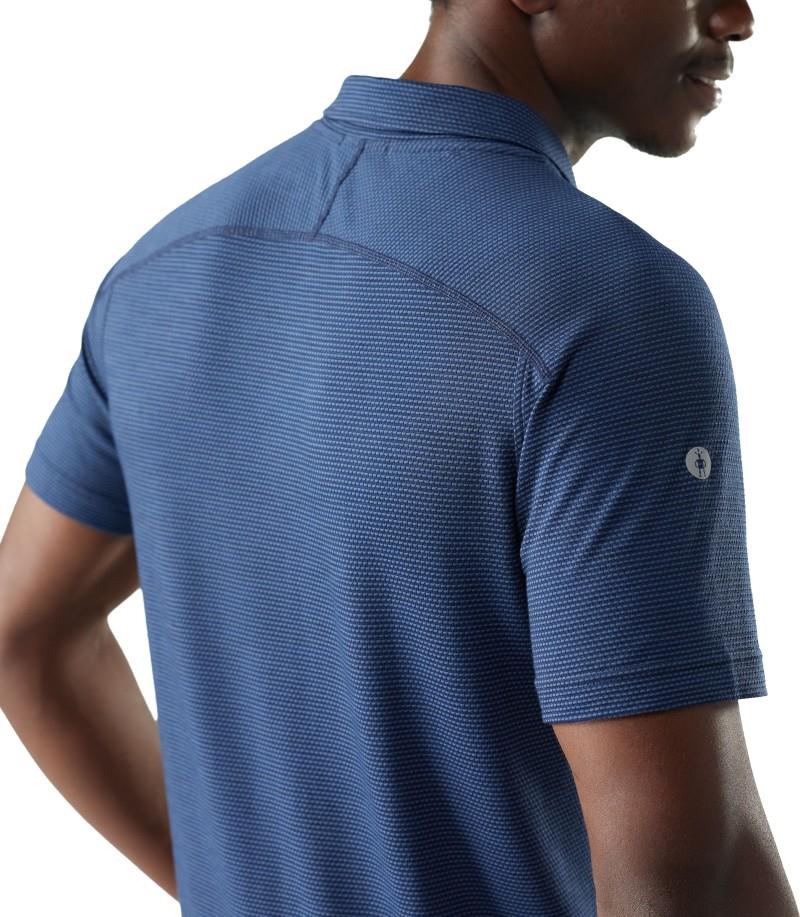 Active Mesh Polo - Mens - nightfall blue / deep navy 1
