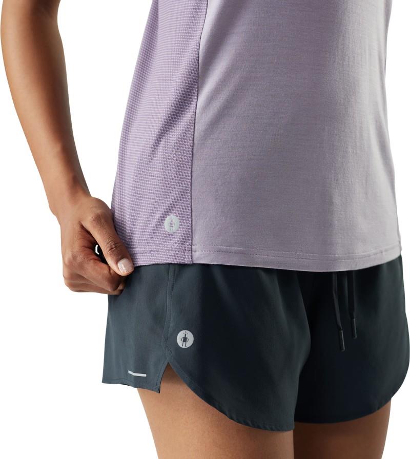 Active Mesh Racerback Tank - Womens - purple storm heather 1
